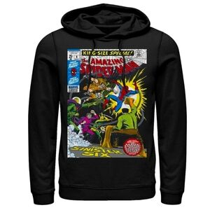 Marvel The AMAZING SPIDER-MAN and the SINISTER SIX Hoodie Comic Graphic Size L